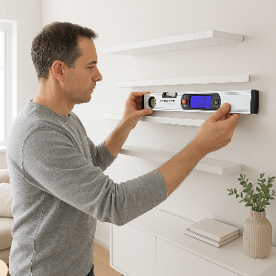 Niveau à bulle en ligne - électronique - Brico Maison Easy