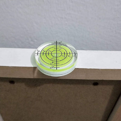 Niveau rond mini sur poutre