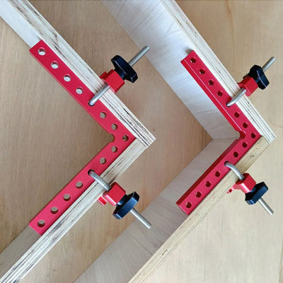 Pince de serrage angle droit 2 ouvrages en parallèle