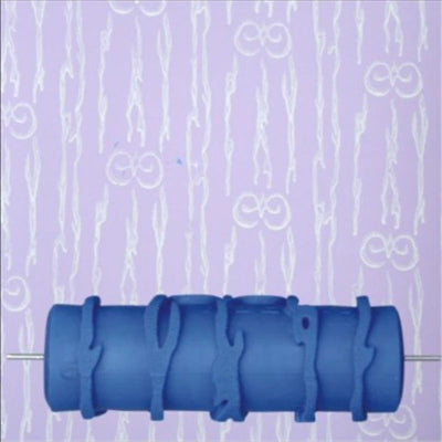 Rouleau-a-peinture-motifs-3D-bleu
