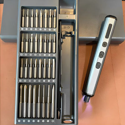 Tournevis électrique présentation coffret complet