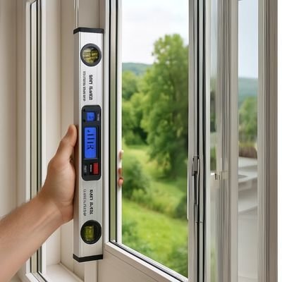 Niveau à bulle en ligne - électronique aimanté - Brico Maison Easy