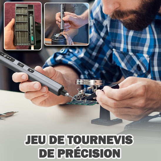 Tournevis électrique - Precision ultime